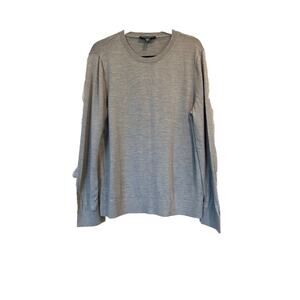 Katherine Barclay Women's Merino wool crew neck sweater Beige XXL EUC